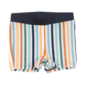 Baby Boy Green Two-Piece UV Swimsuit