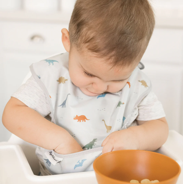 Mess-Proof Easy Bib - Dino