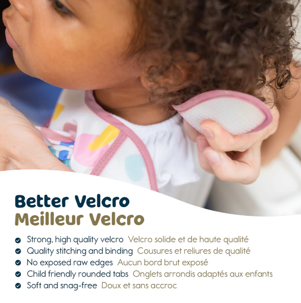 Mess-Proof Full Sleeve Bib - Unicorn