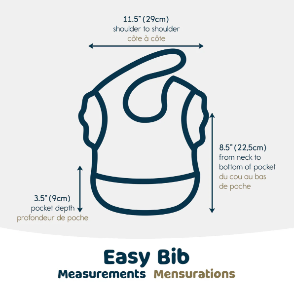 Mess-Proof Easy Bib - Pink Check Ruffle