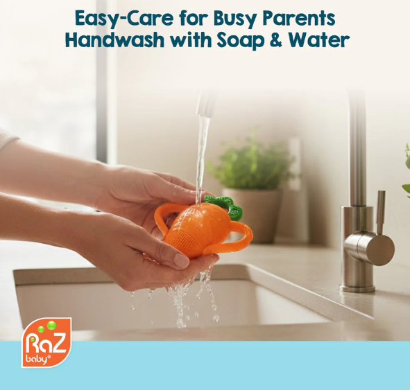 RaZbaby Teether - Carrot