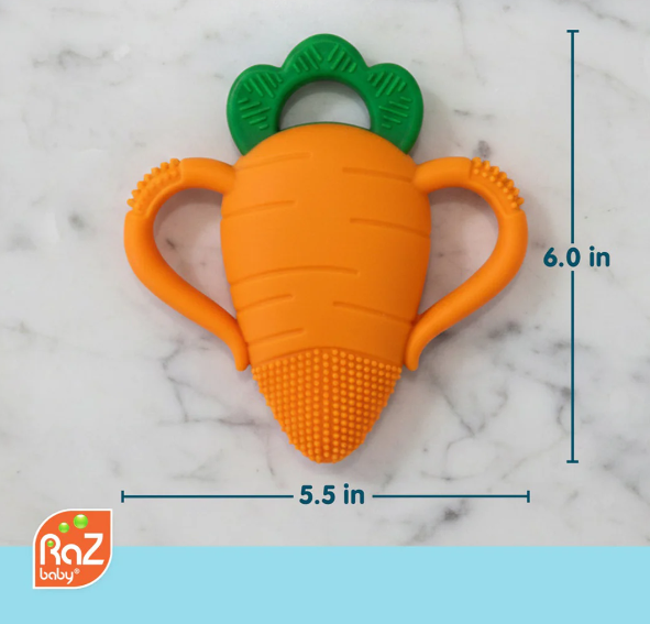RaZbaby Teether - Carrot