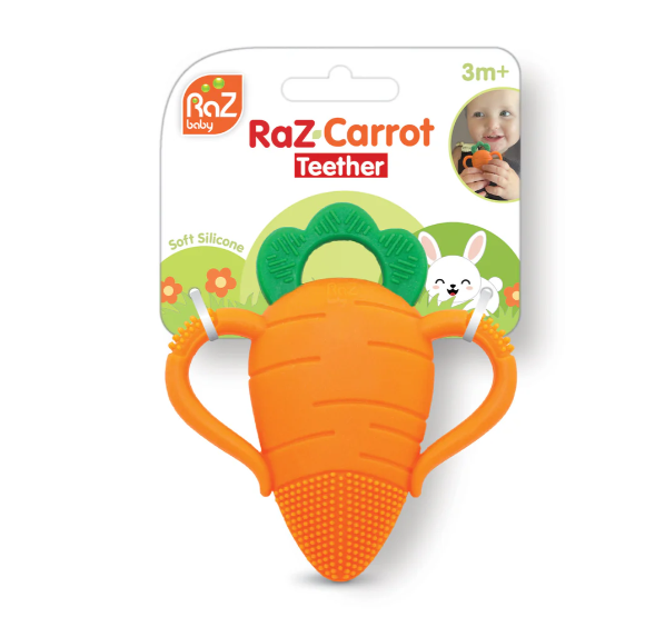 RaZbaby Teether - Carrot