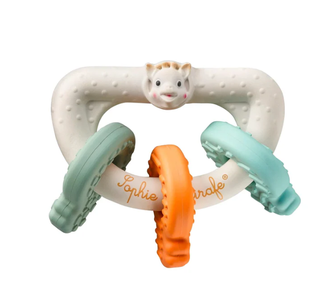 Sophie la girafe textured teething keys