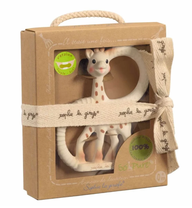Sophie La Girafe Teething Ring - So Pure Collection