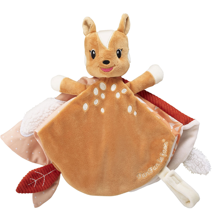 Sophie La Girafe - Comfort Blanket - Fanfan le faon comforter