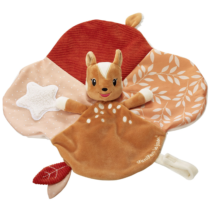 Sophie La Girafe - Comfort Blanket - Fanfan le faon comforter