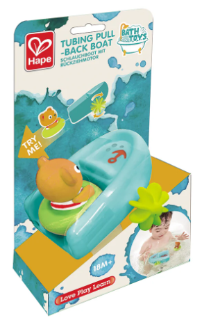 Hape Tubing Pull-back Boat