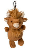 Highland Cow Bag Charm 6"