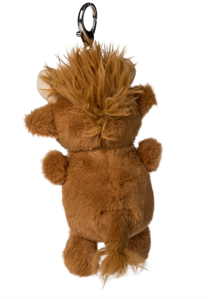 Highland Cow Bag Charm 6"