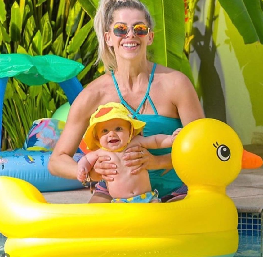 Ducky Baby Swim Diaper & Sun Hat Set UPF50