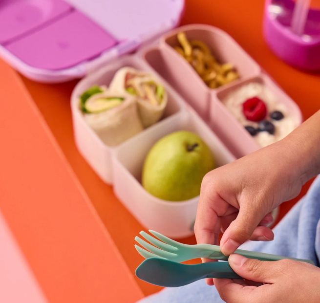 Lunch Cutlery Fork + Spoon Duo - 2pk - Twilight