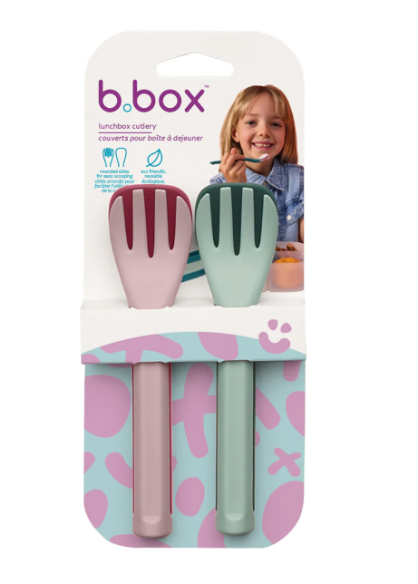 Lunch Cutlery Fork + Spoon Duo - 2pk - Twilight