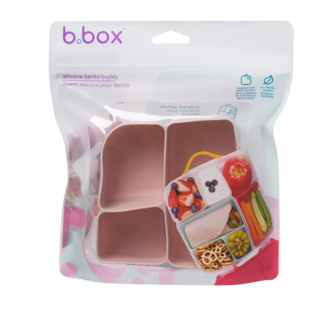 Silicone Bento Buddy - Lunchbox - Berry