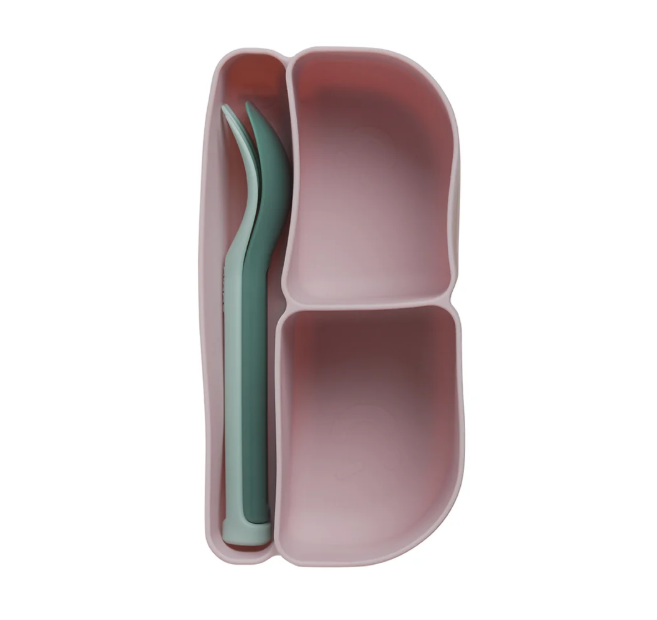 Silicone Bento Tray - Mini Lunchbox - Berry