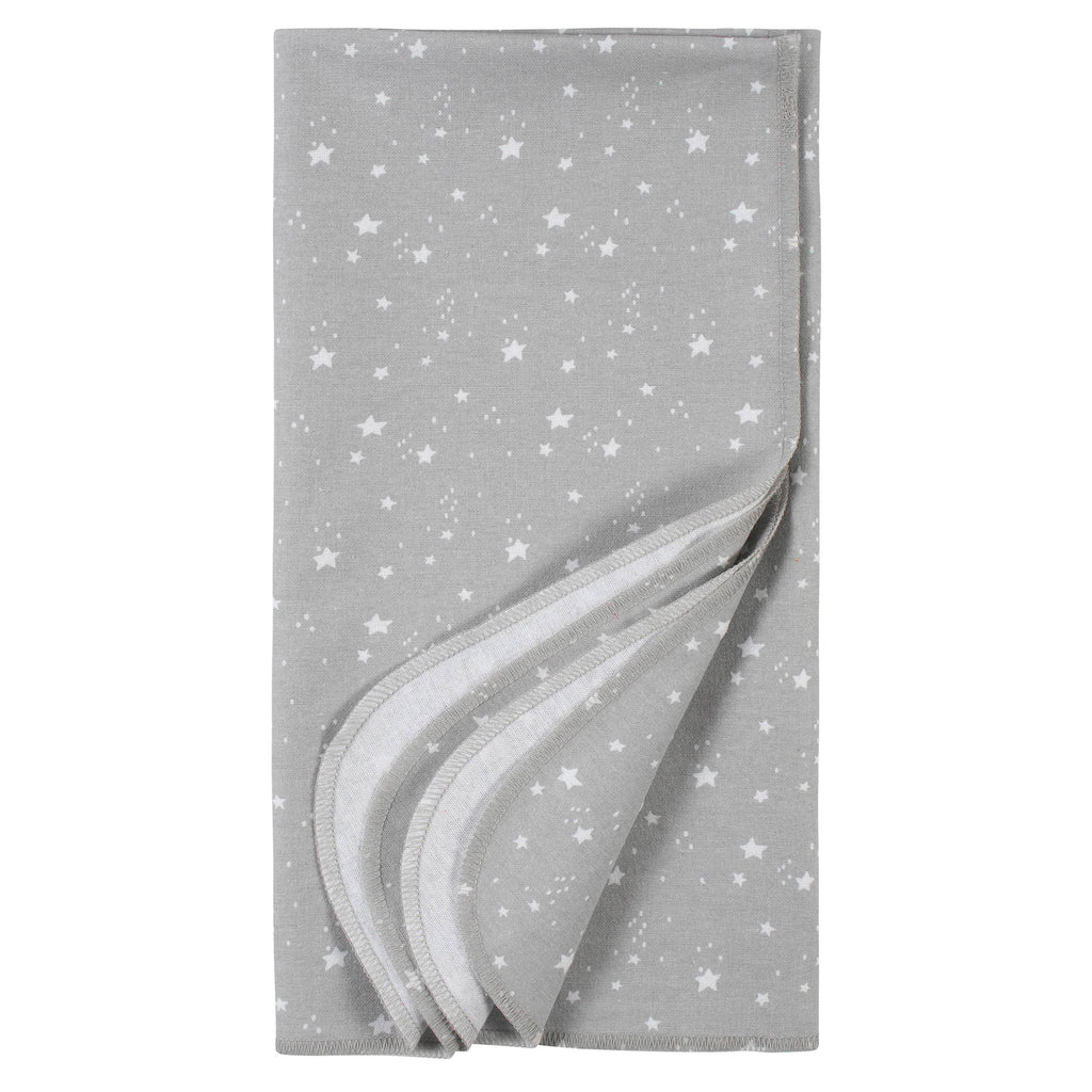 Flannel Receiving Blanket - 4pk