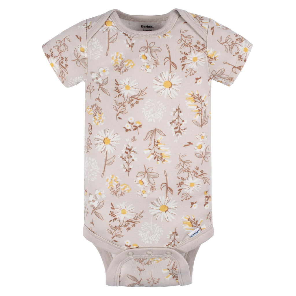 Short Sleeve Bodysuit Onesies - 3pk