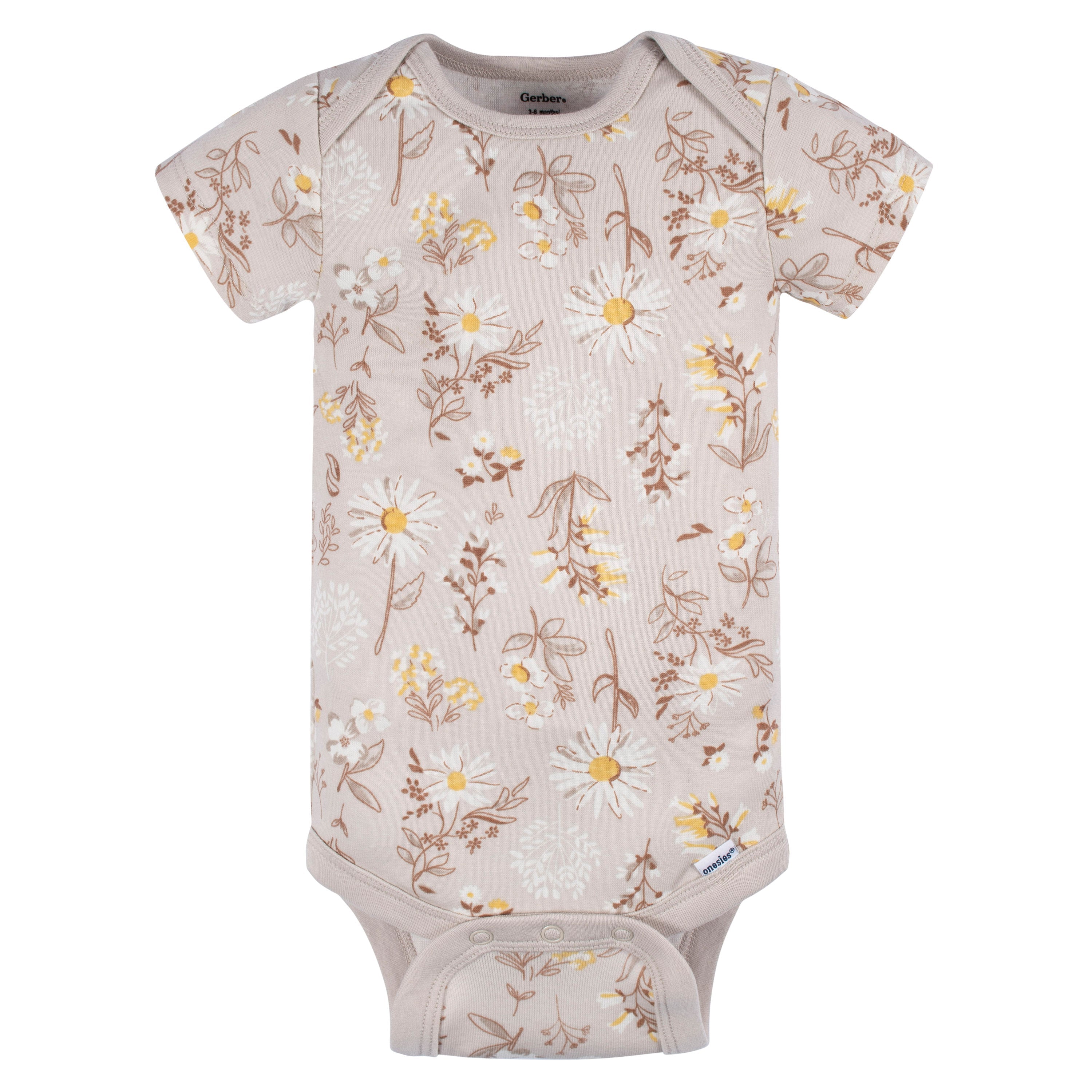 Short Sleeve Bodysuit Onesies - 3pk