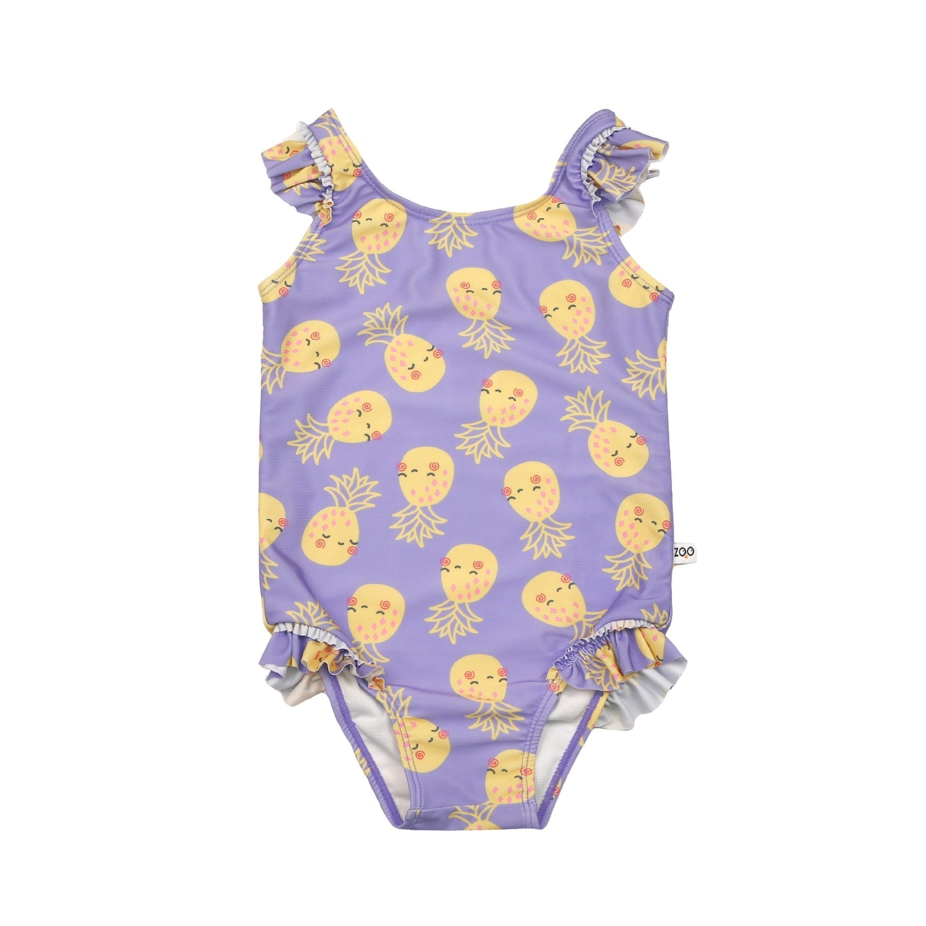 Baby Ruffled 1 Piece Swimsuit