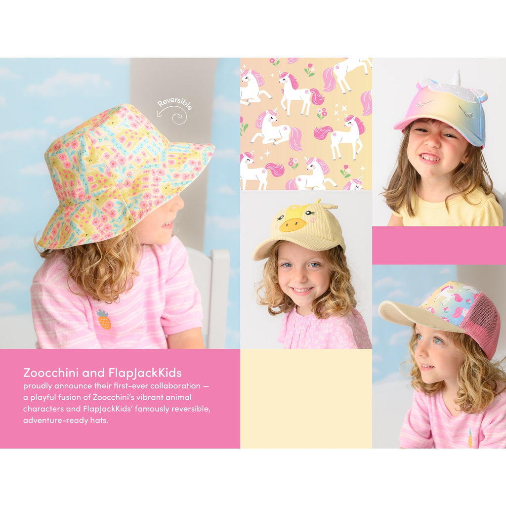 Kids Printed Ball Cap - Unicorn