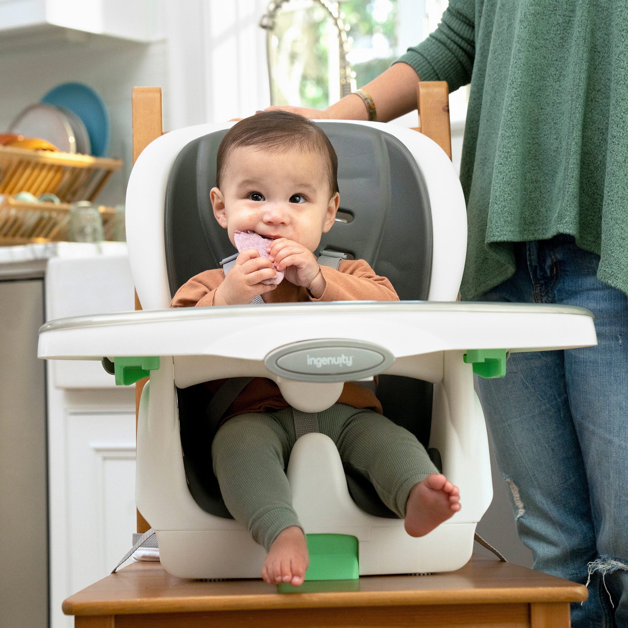 Full Courseâ„¢ SmartCleanâ„¢ 6-in-1 High Chair â€“ Slateâ„¢