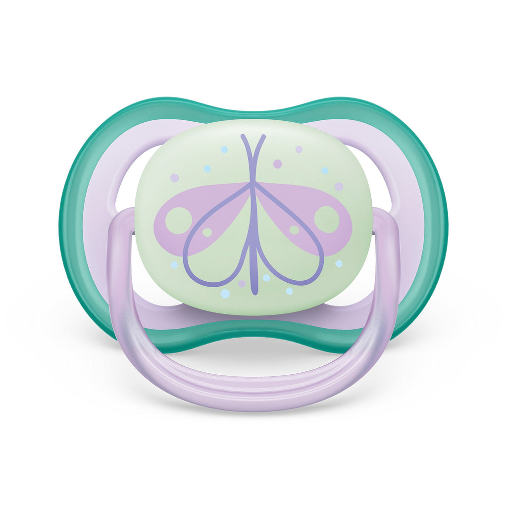 Ultra Air Pacifier Nighttime Glow - 2 Pack