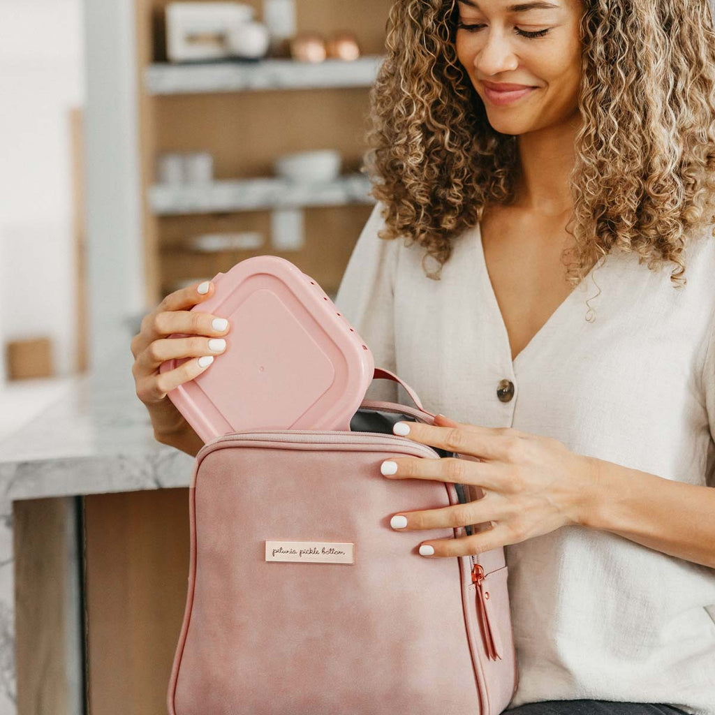 Tandem Bottle + Lunch tote - Toffee Rose
