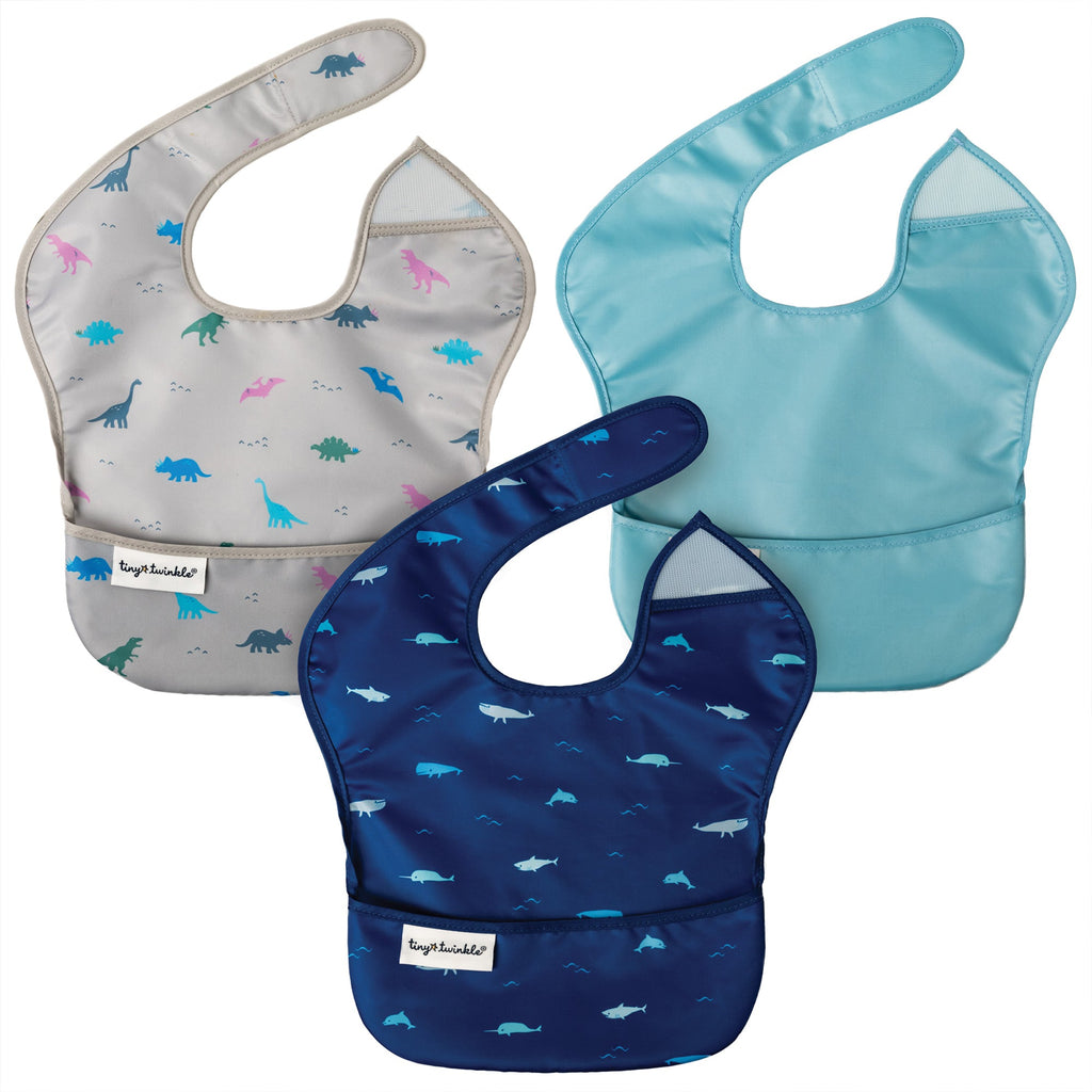 Mess-Proof Easy Bib - 3pk