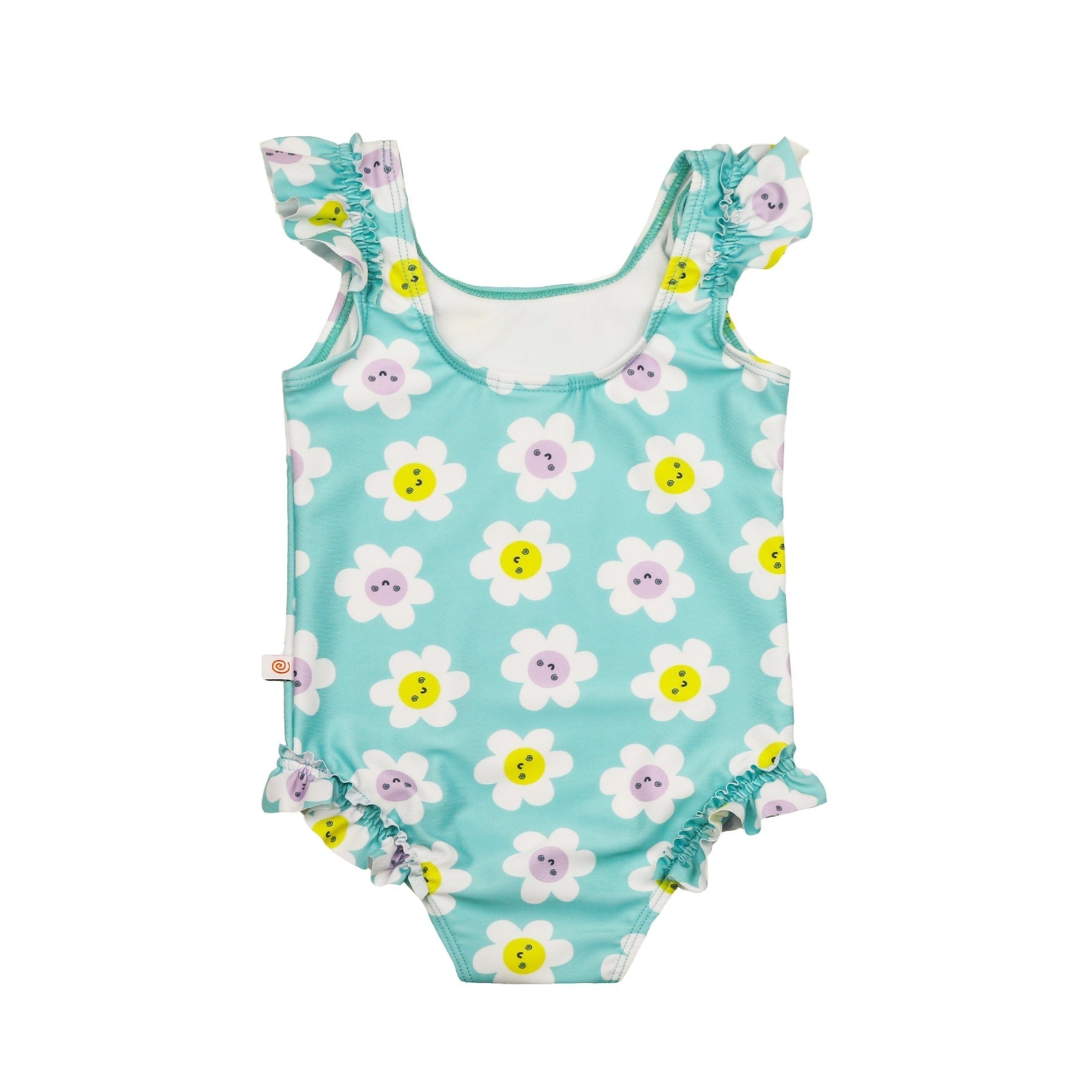 Baby Ruffled 1 Piece Swimsuit