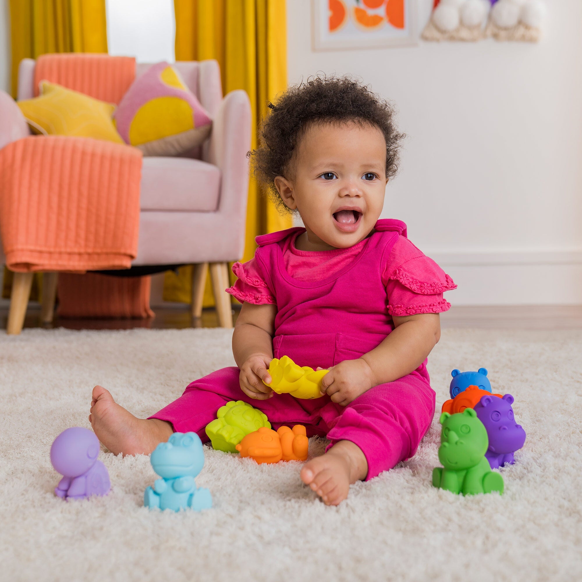 TropicAnimalsâ„¢ 9 Take-Along Friends