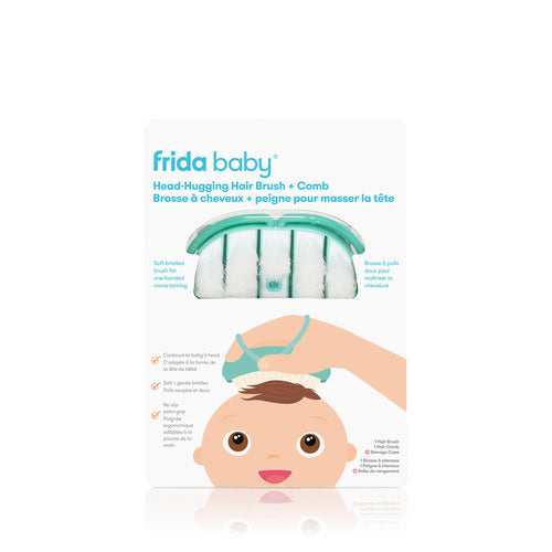Baby Head-Hugging Hairbrush + Styling Comb Set