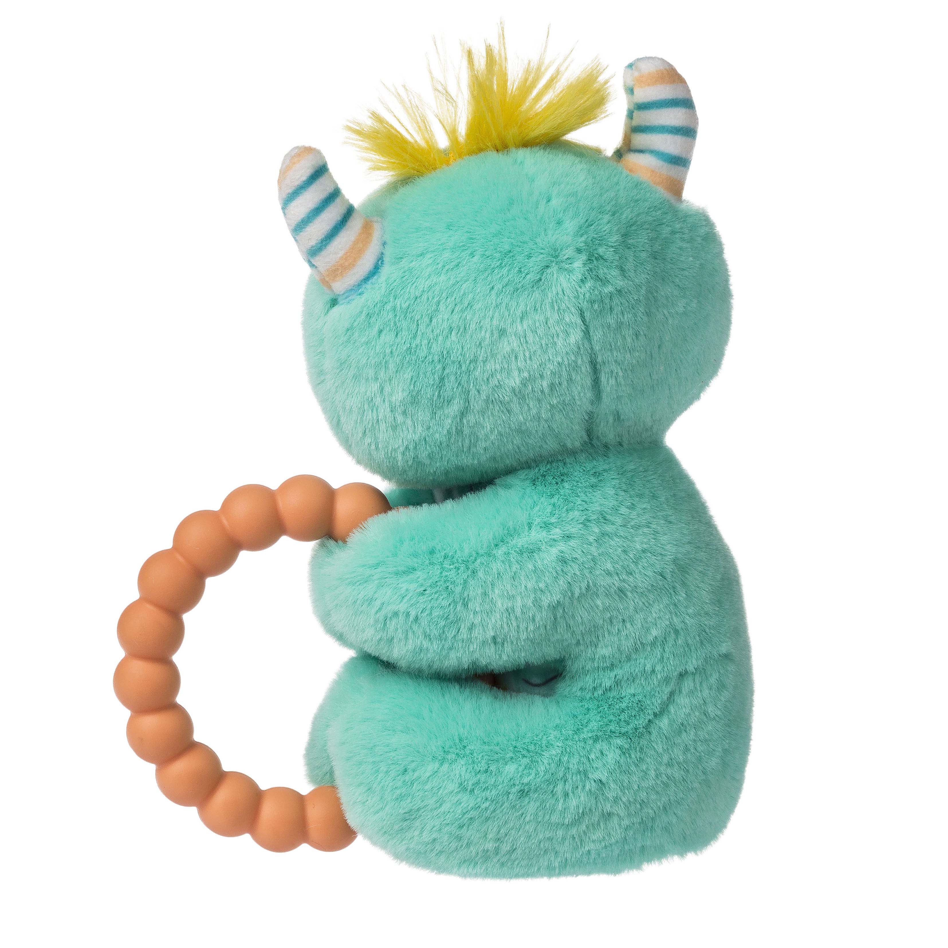 Teether Rattle - Mookie Monster - 6"