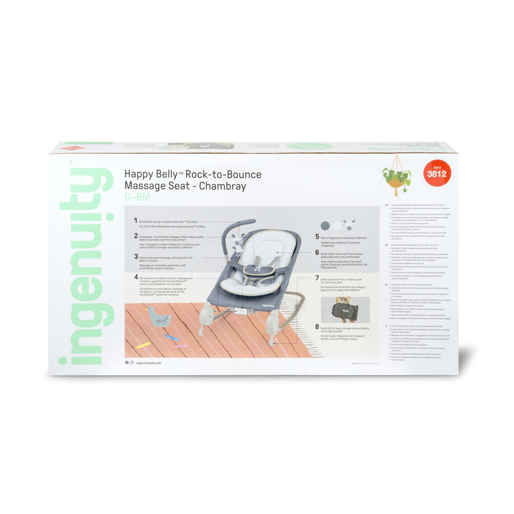 Happy Belly Rock-to-Bounce Massage Seat