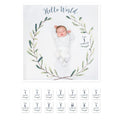 Baby's 1st Year Milestone Blanket Set