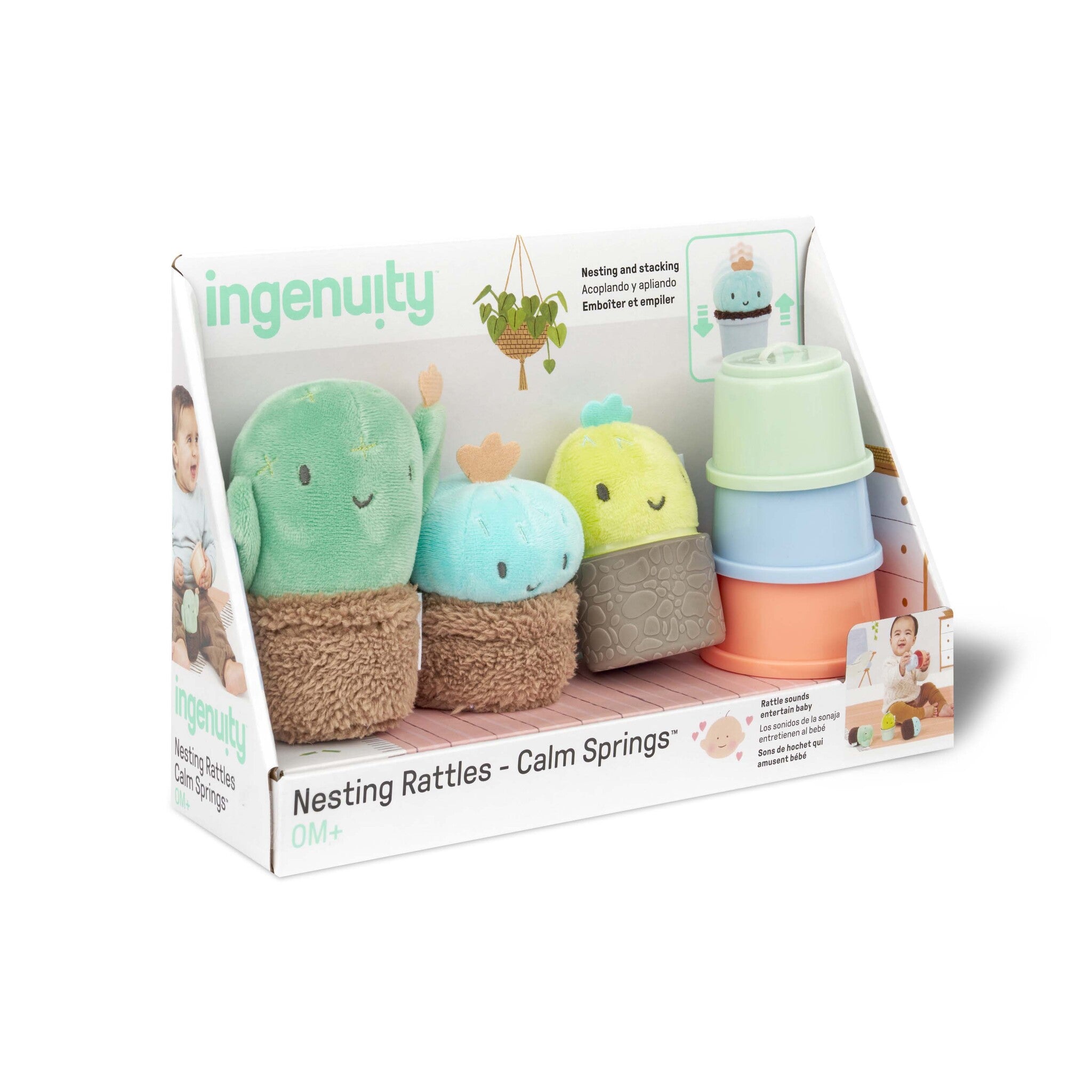 Calm Springsâ„¢ Nesting Rattles