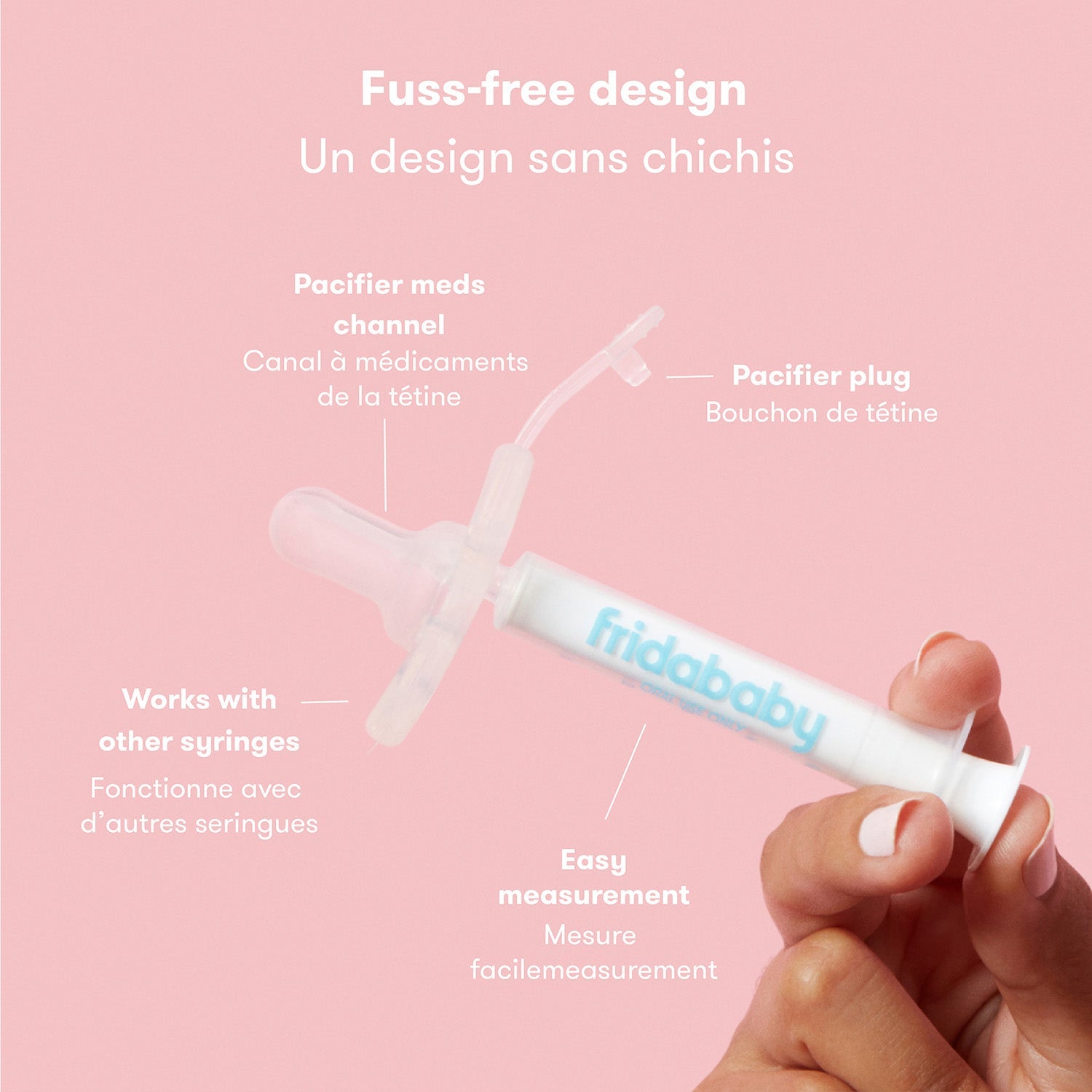 MediFridaÂ® the Accu-dose Pacifier Medicine Dispenser