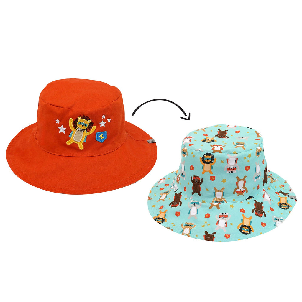 Kids Reversible Mixed Sun Hat