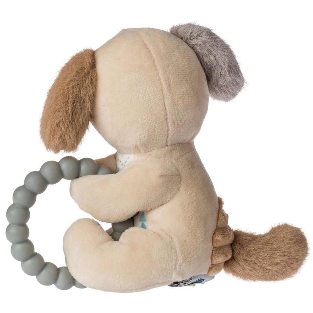Teether Rattle - Sparky Puppy - 6"