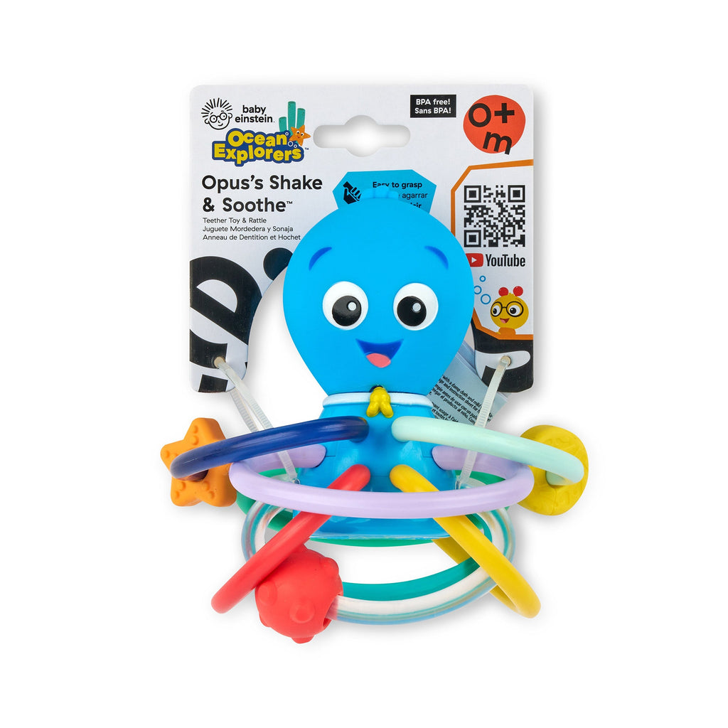 Opusâ€™s Shake & Sootheâ„¢ Teether Toy & Rattle