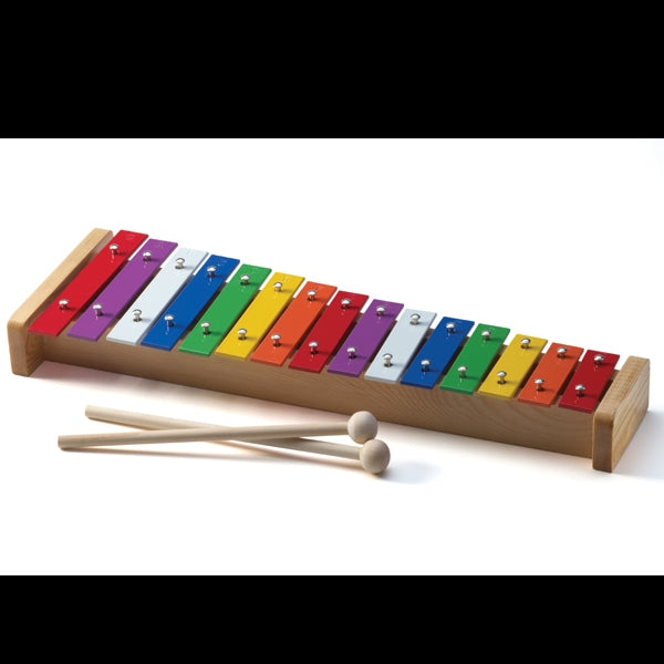 METAL XYLOPHONE 15-TONE COLOURED – PLAYWELL (HAPE)