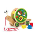 Walk-A-Long Snail Toddler Wooden Pull Toy - Hape