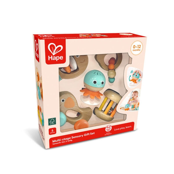 MULTI-STAGE SENSORY GIFT SET - HAPE