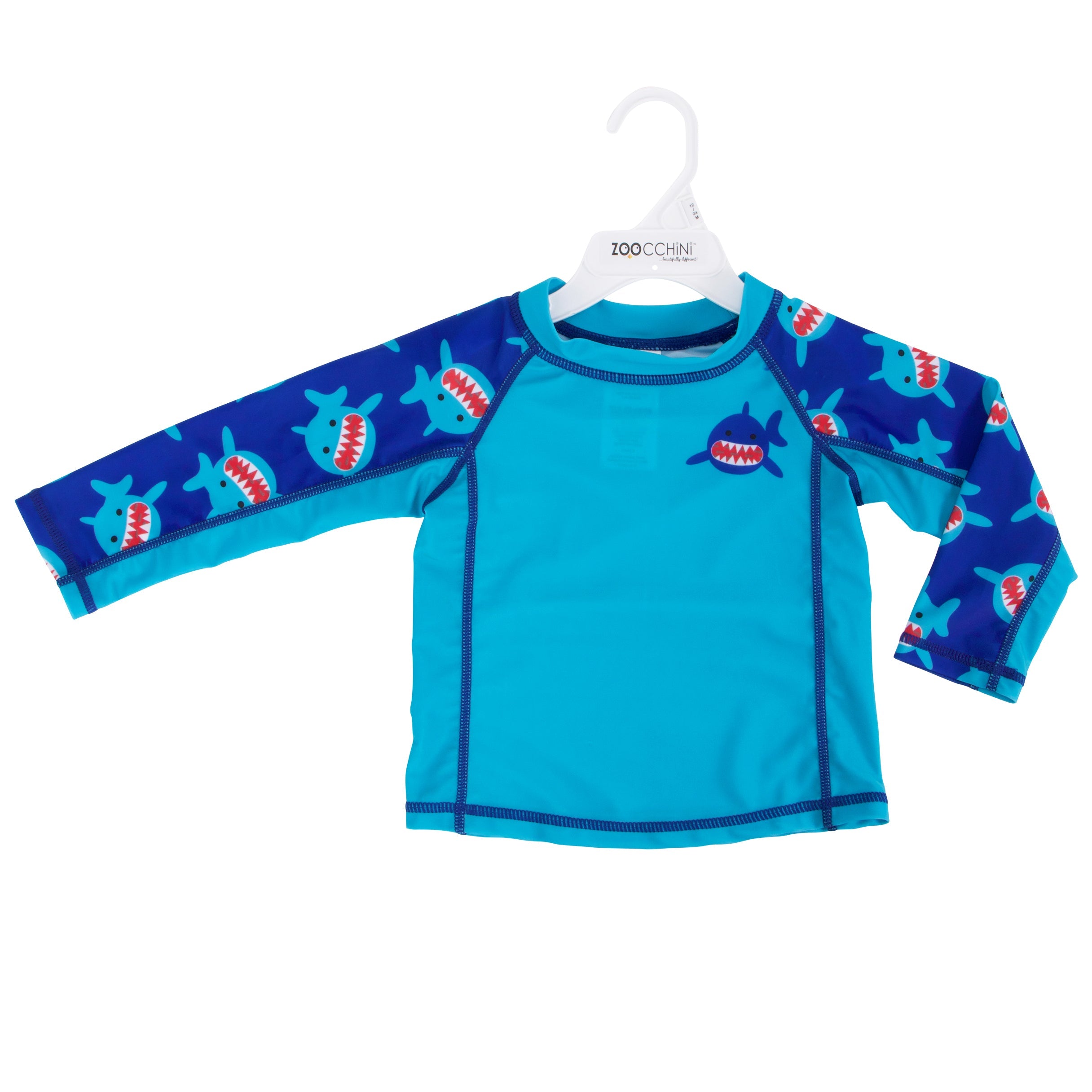 Long Sleeve Baby UPF50+ Rashguard Swim Top