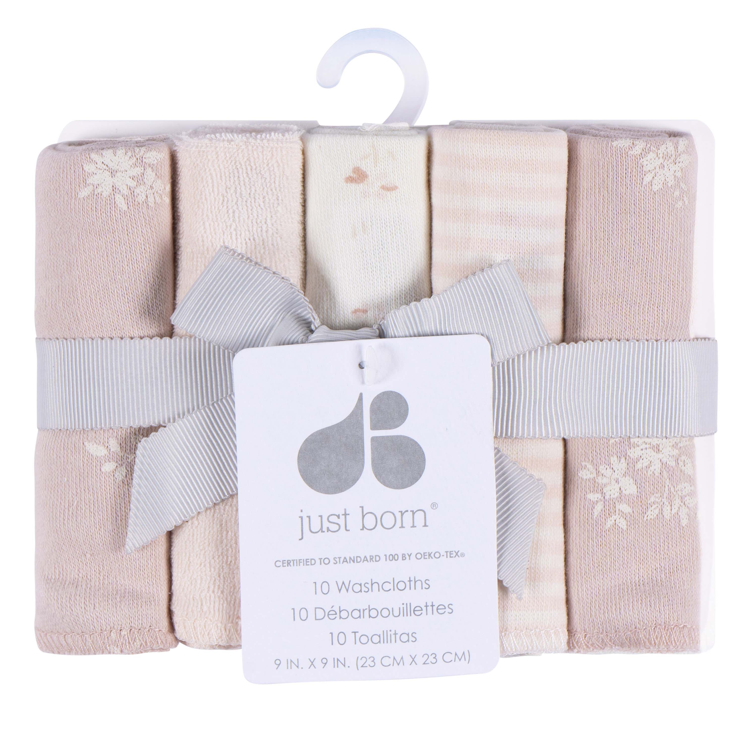 10-Pack Washcloths