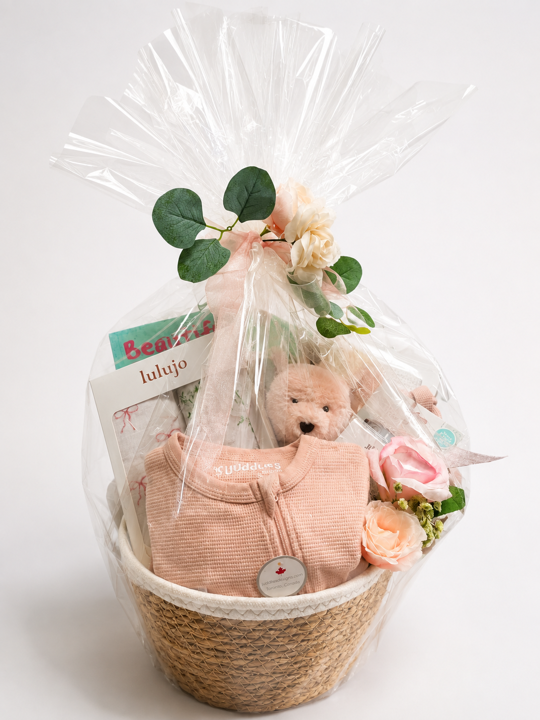 $130 Pink Gift Basket